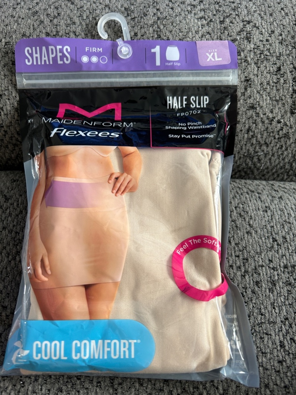 Maidenform Flexees Half Slip in Beige